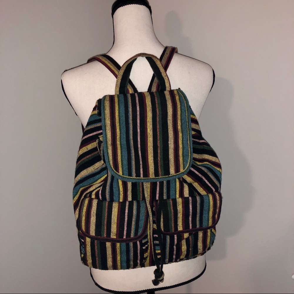 Boho style backpack
